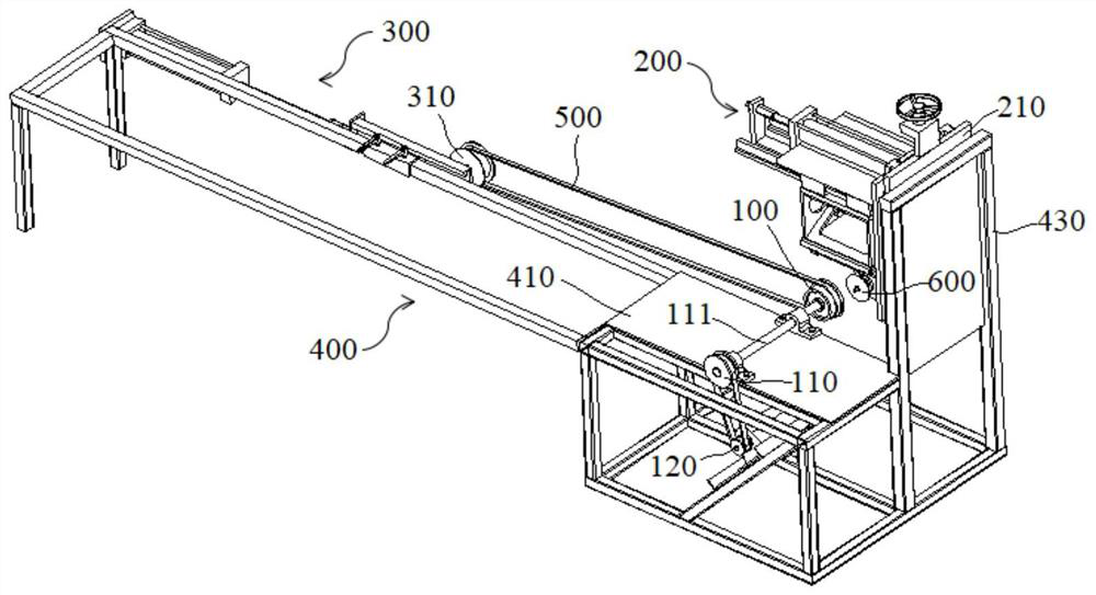 V-belt corner cutting machine for front wheel with convex edge and corner cutting method