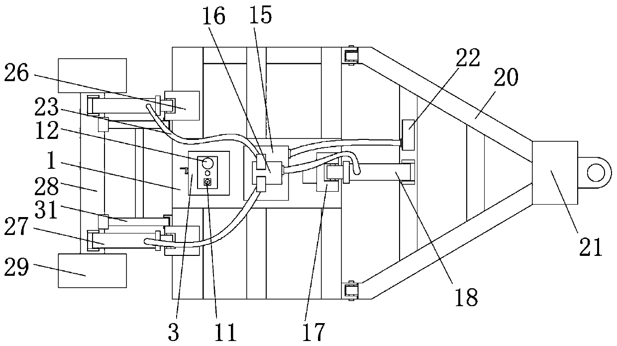 Laser land leveler capable of performing satellite positioning