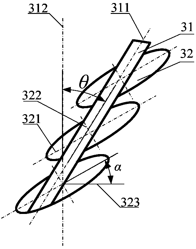 End face mechanical seal structure with air inlet grooves and micropores