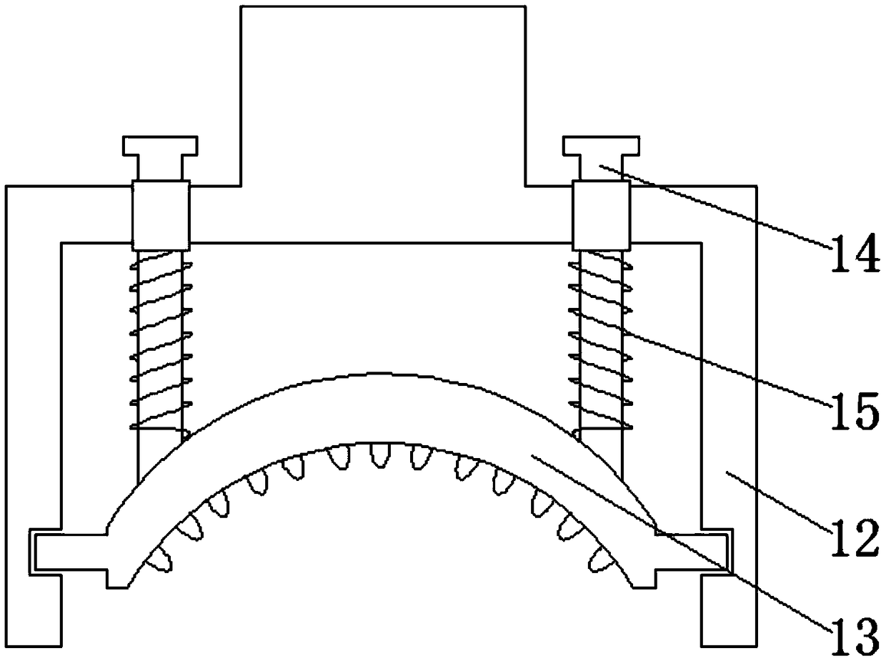 Simple and compact bamboo green straw scrapping machining device