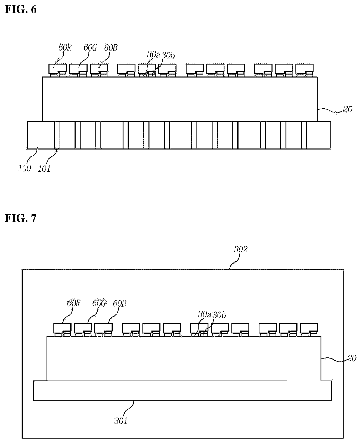 Micro-led module and method for fabricating the same