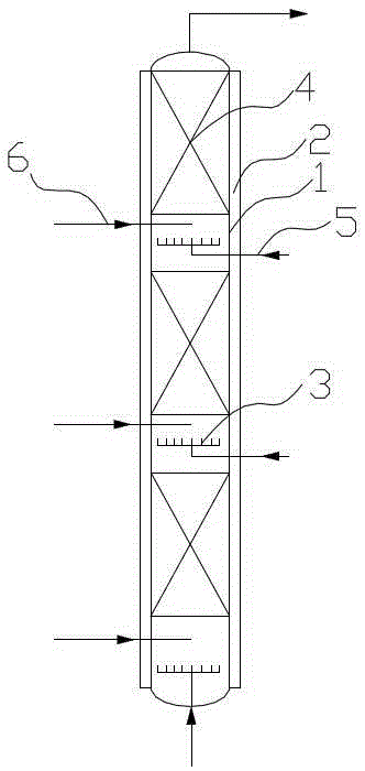 Method for producing isopropanolamine by using fixed bed tubular reactor