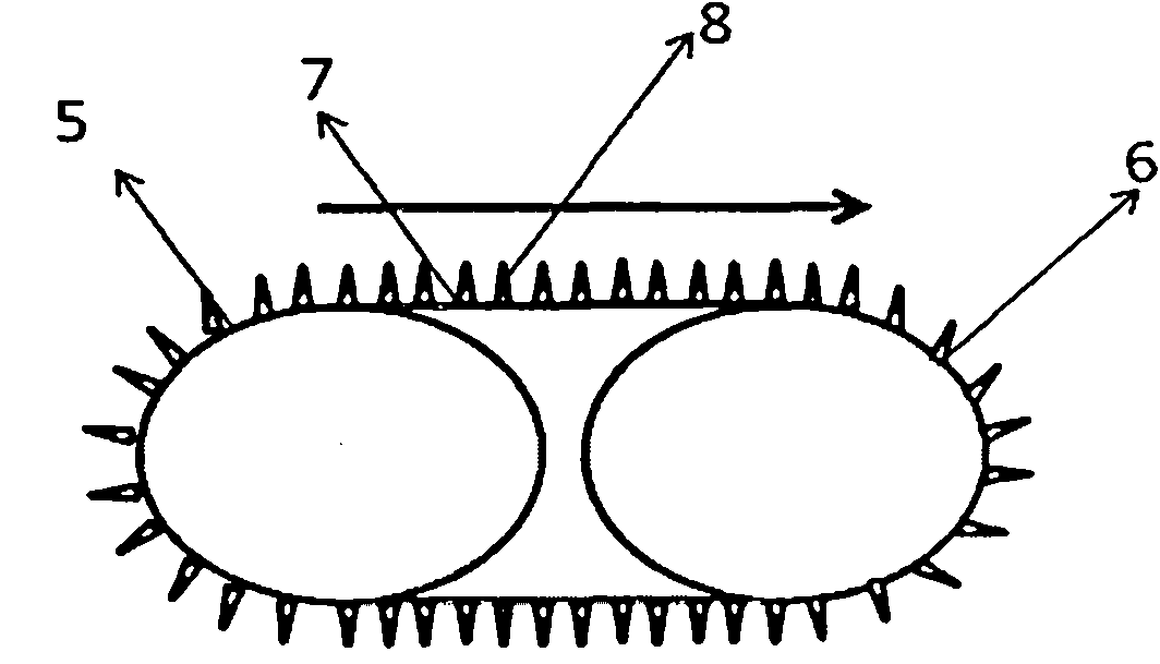 Physically-modified non-woven fabric and manufacturing method thereof