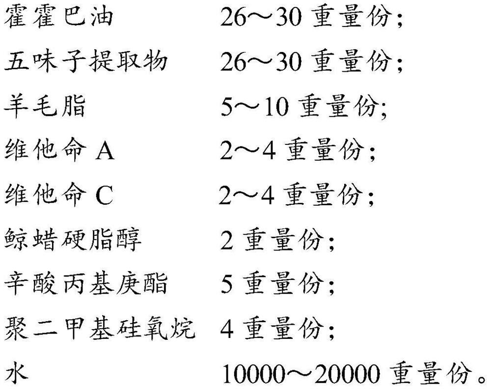 Skin care product containing Schisandra chinensis fruit extract and preparation method thereof