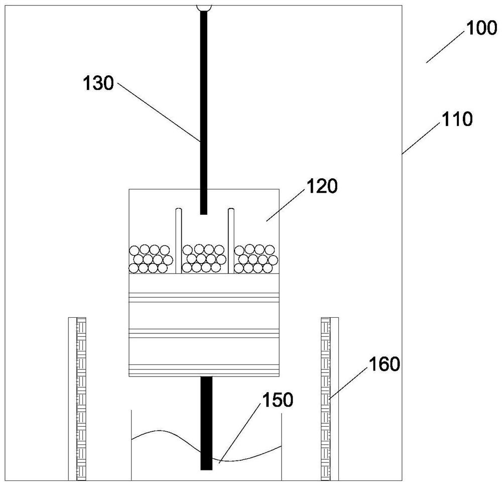 Tuned particle mass damping device based on suspension