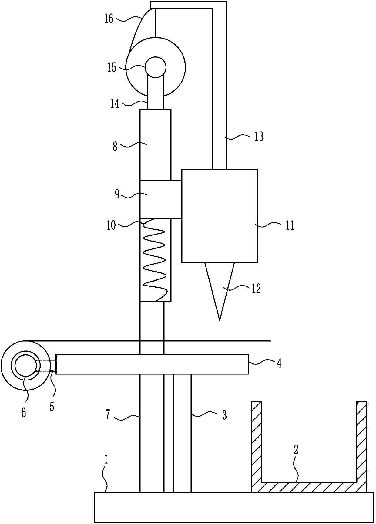 Industrial cutting equipment for performing fixed-length cutting on different cables