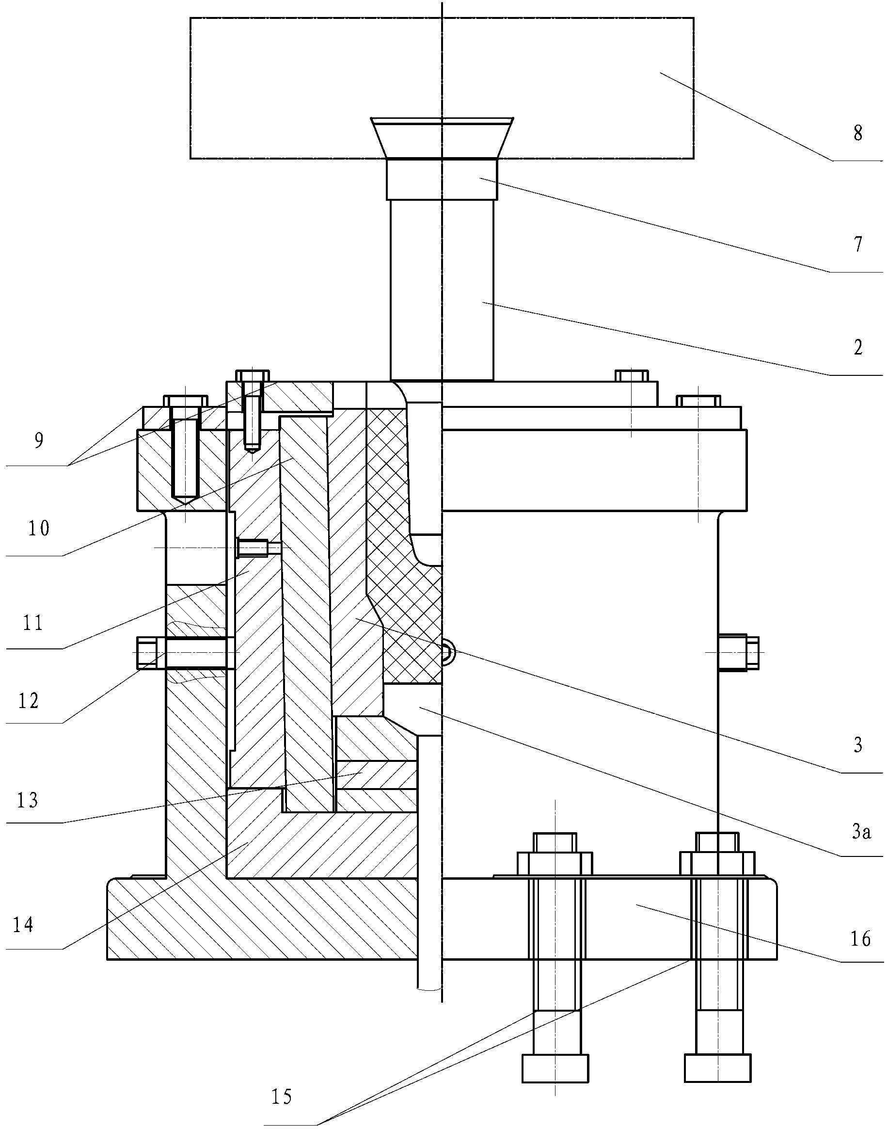 Backward extrusion process of long cylindrical bushing by using non-standard low-speed press