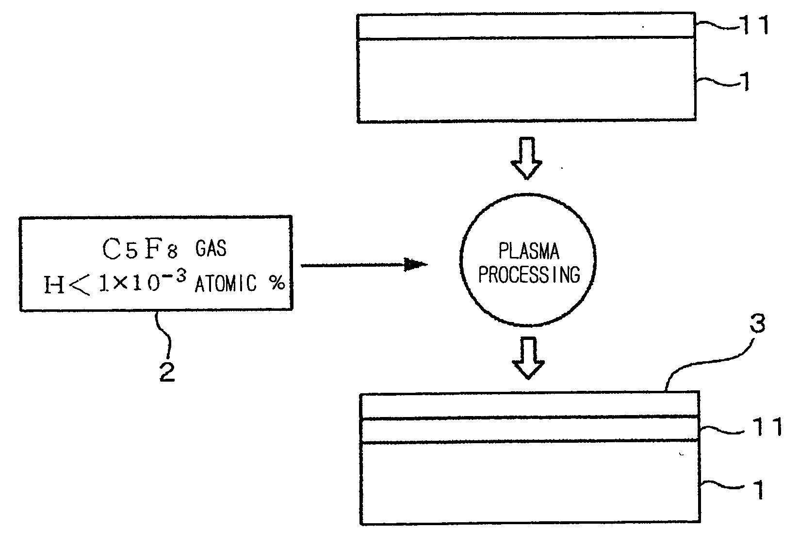 Semiconductor device, method for manufacturing semiconductor device and gas for plasma cvd