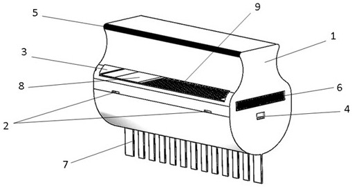 Float-type recovery type oil containment boom