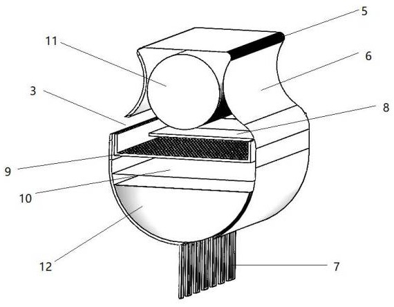 Float-type recovery type oil containment boom