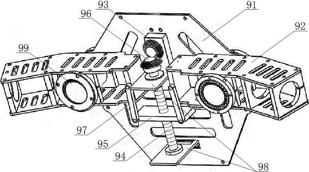 Bidirectionally-transformable unmanned aerial vehicle of H-shaped structure