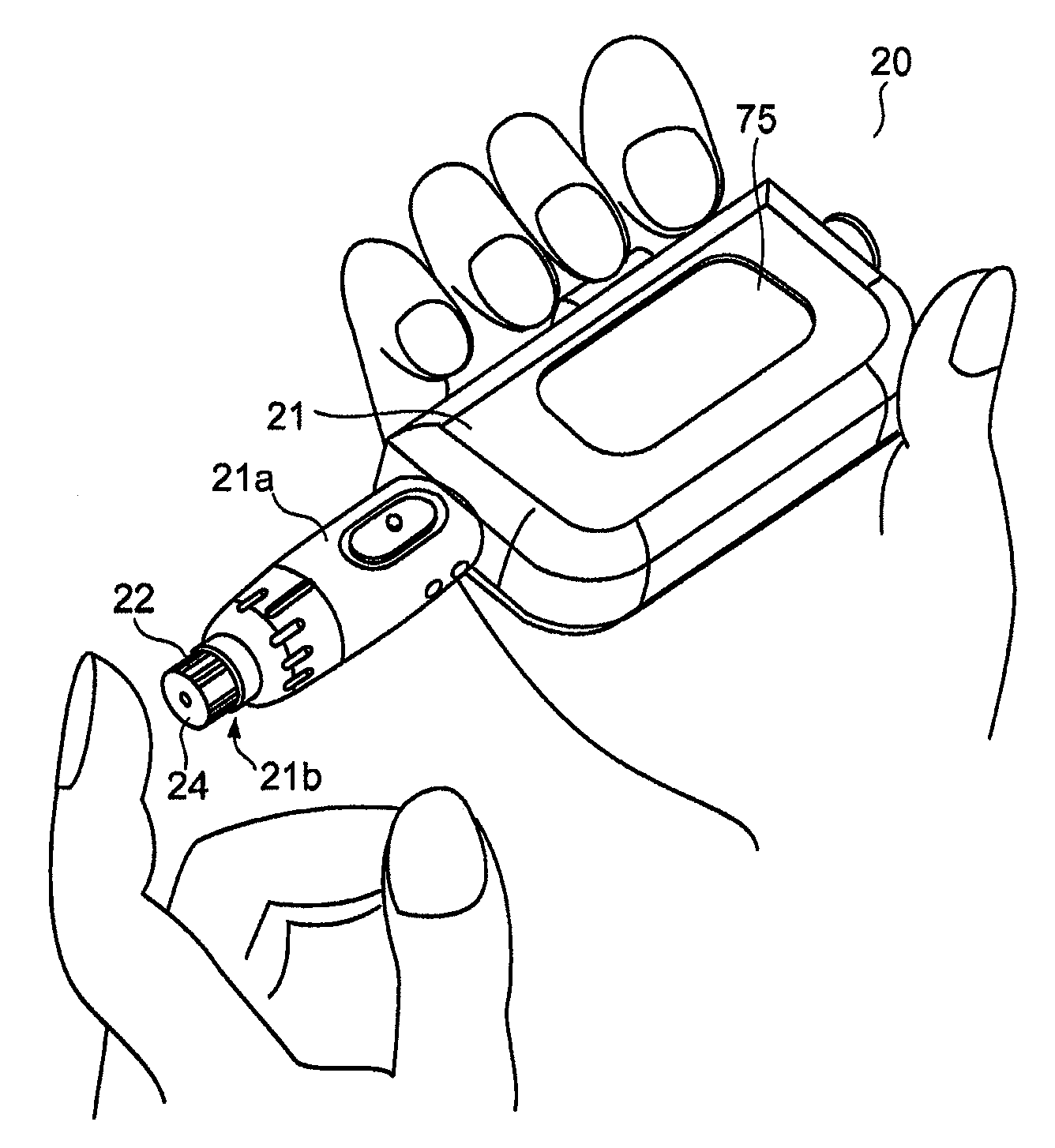 Blood test method and blood test apparatus