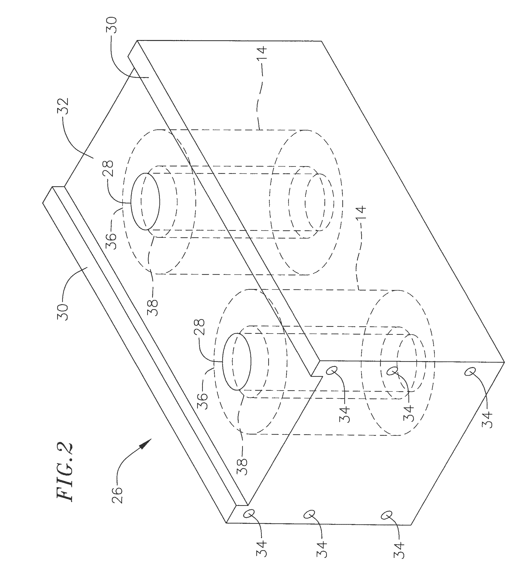 System of stacked concrete blocks, each block having a tire wall stack therewithin surrounding a hollow core through which a vertical reinforcing member extends and reinforcing bars in mortar in void between adjacent blocks