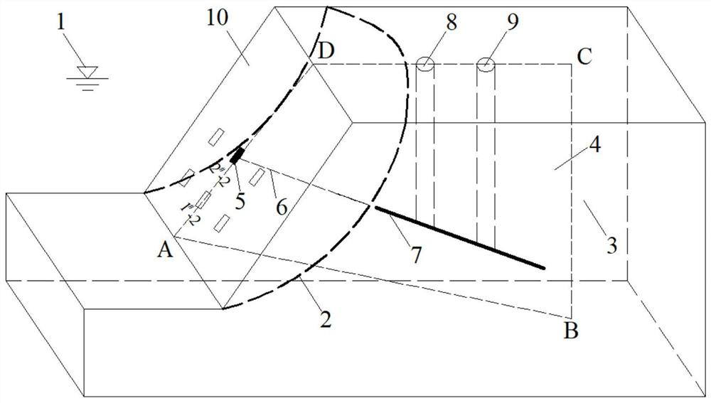 A method for measuring the anchoring force of soil layer bolts in the process of water level change