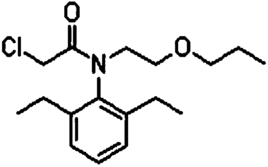 Effervescence preparation containing pyrazosulfuron-ethyl, pretilachlor and pentoxazone and preparation process of effervescence preparation