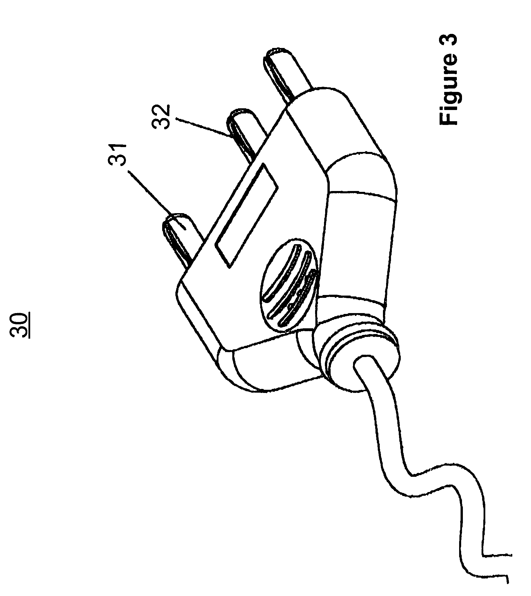 Cable assembly for electrosurgical pencil