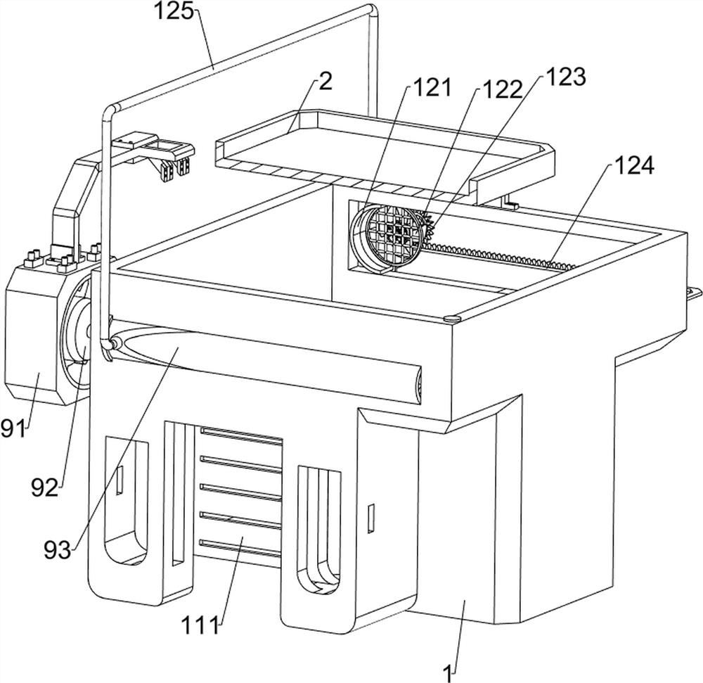 Environment-friendly leather-texture-imitated composite fabric cutting device