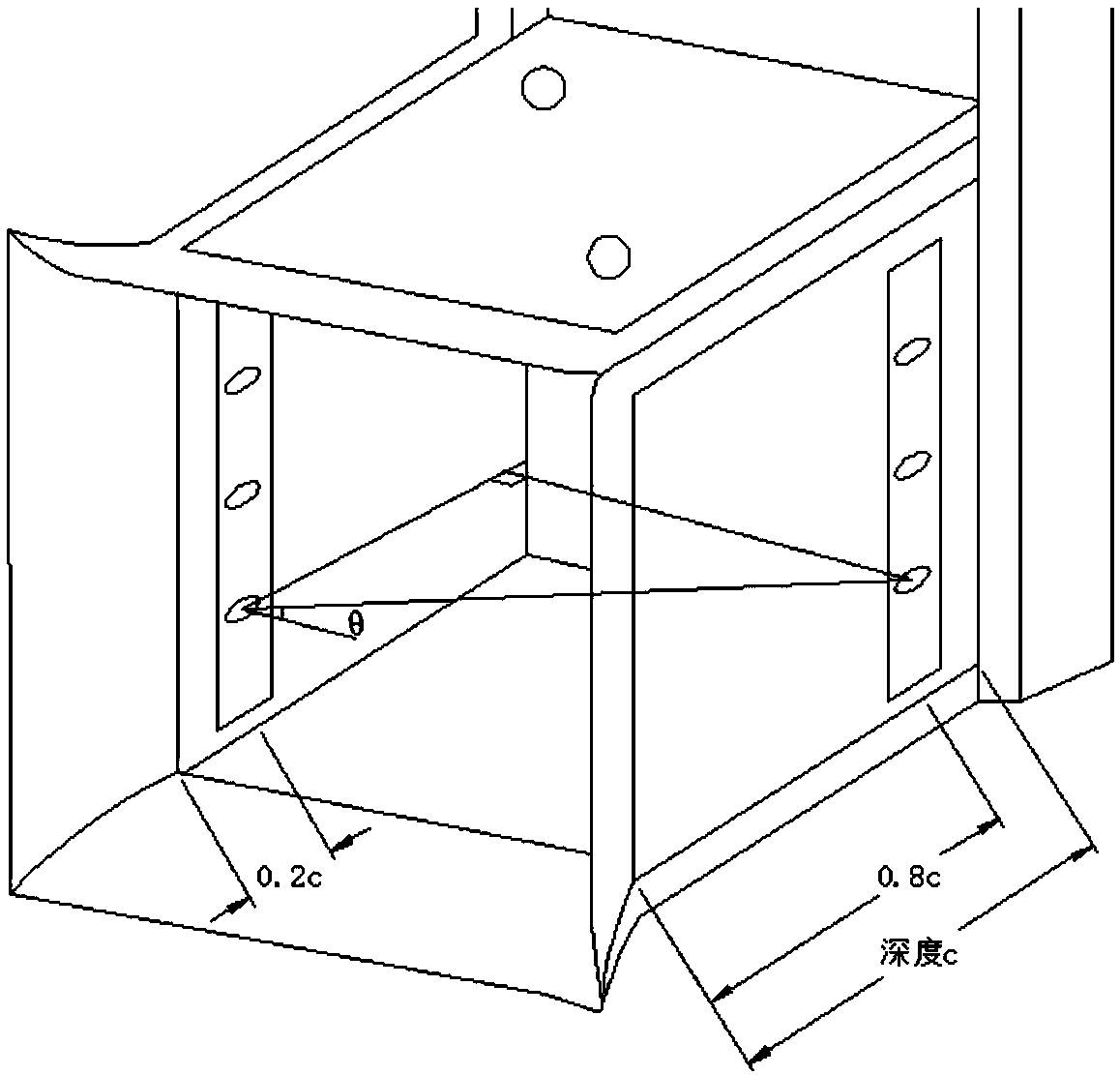 Flow metering device and metering method, and measurement and control integrated gate system