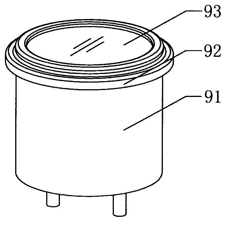 Meter packaging machine and meter packaging method thereof