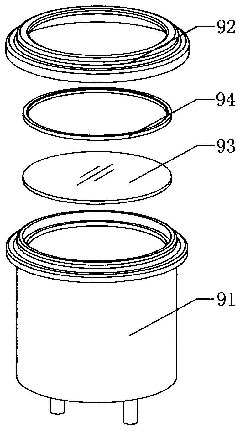 Meter packaging machine and meter packaging method thereof