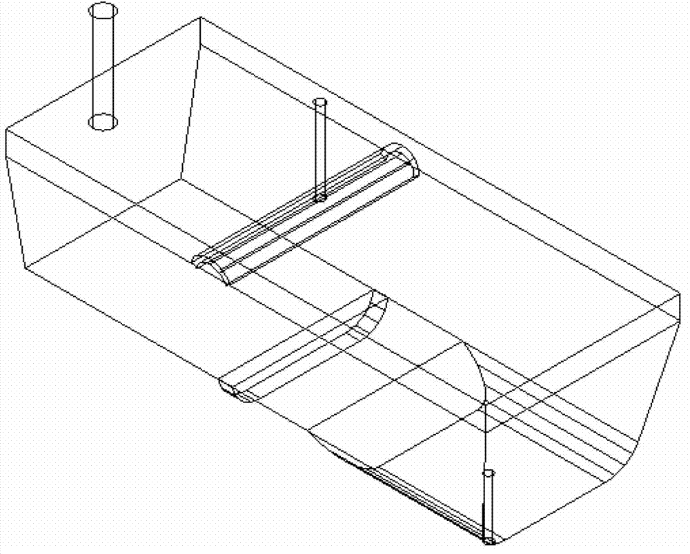 Blowing and refining device and method used for removing tundish molten steel inclusion