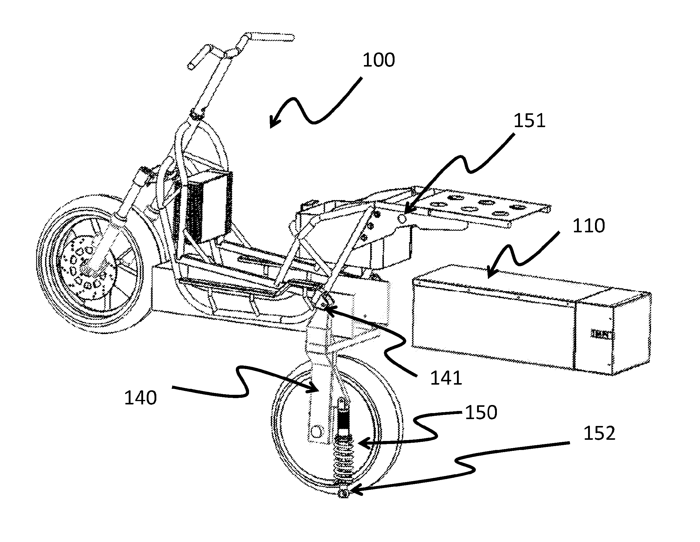 Electric motorcycle equipped with suitable design features for making its maintenance simpler