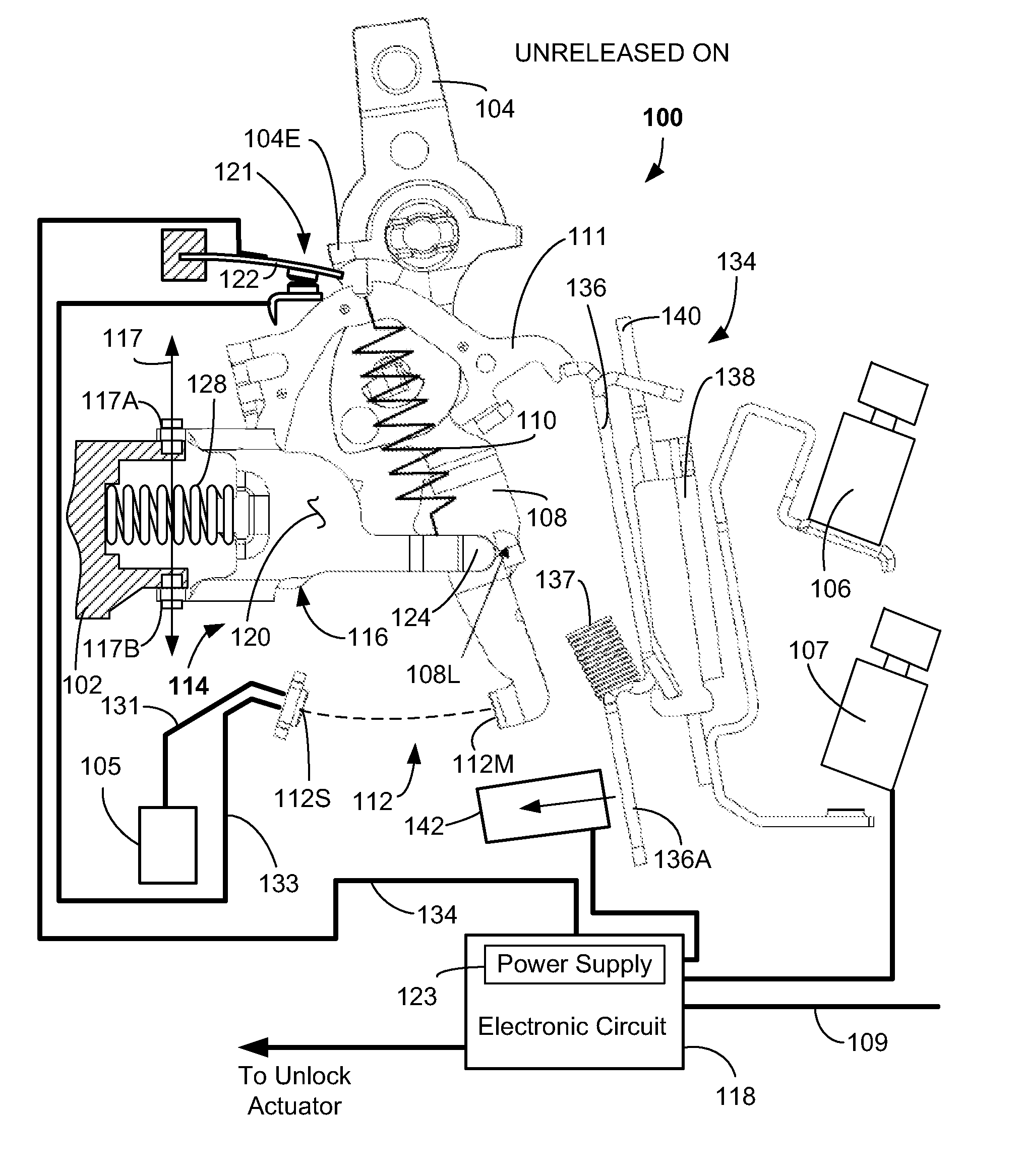 Circuit breaker having an unlocking mechanism and methods of operating same