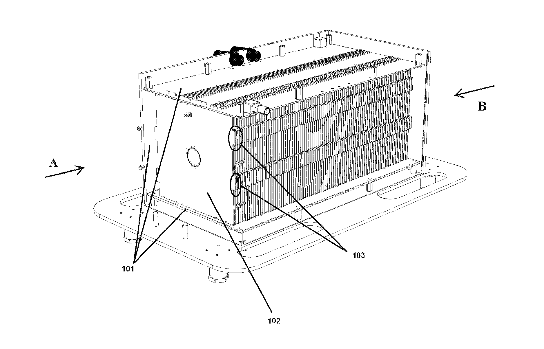 Device And Method For Monitoring A Hadron Beam