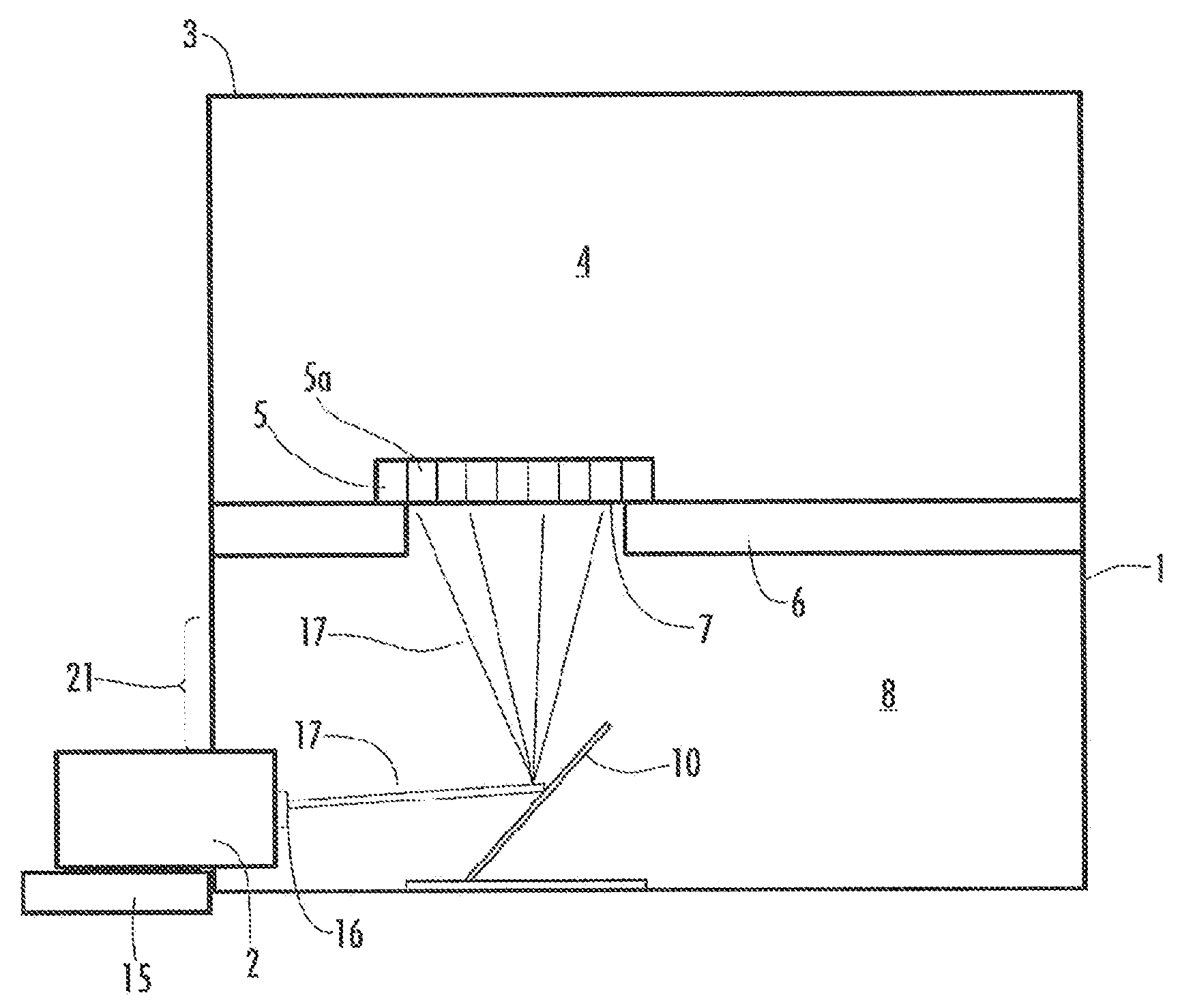 Method and system for replacing the water cooled laser in a microplate reader