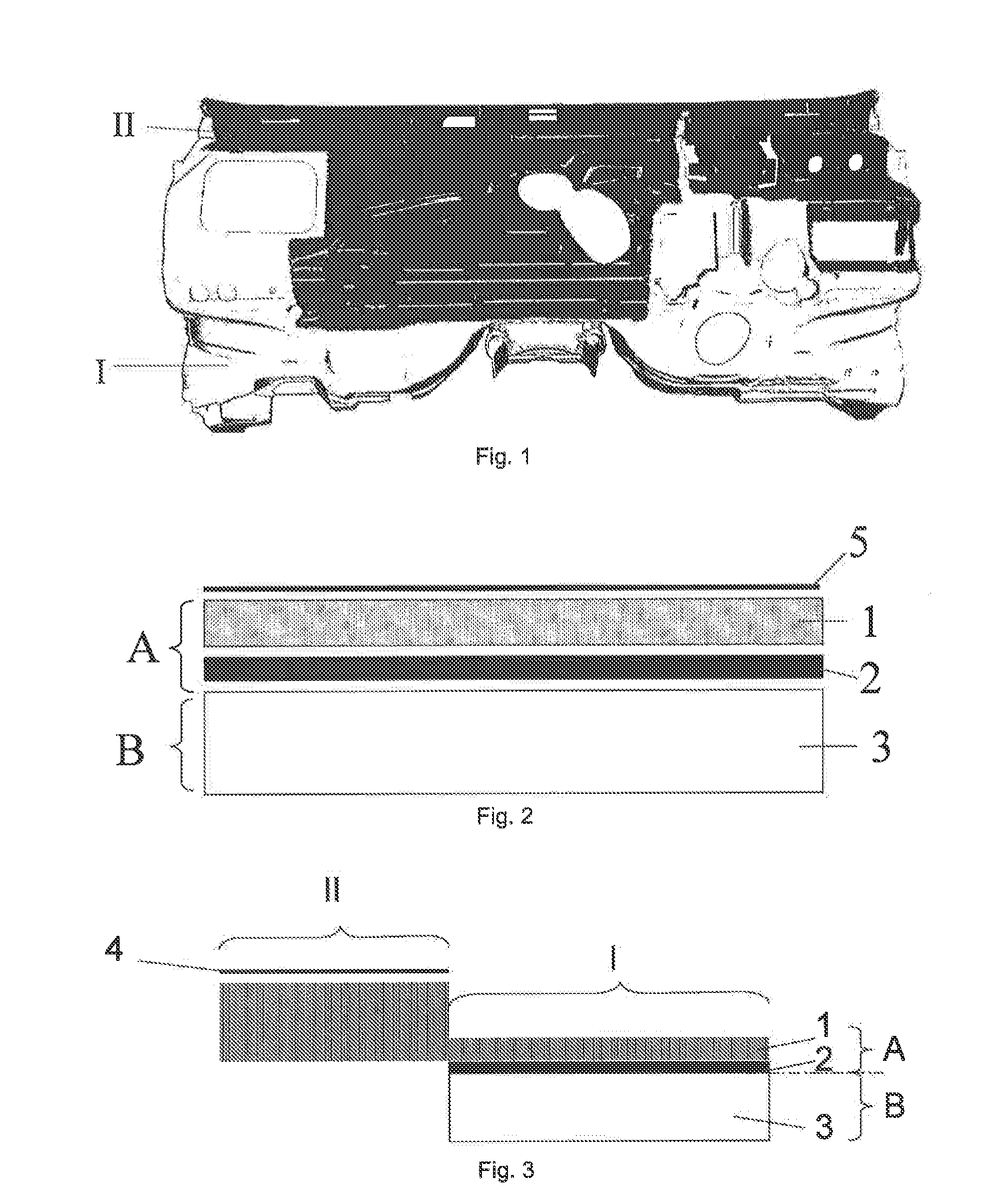 Automotive noise attenuating trim part