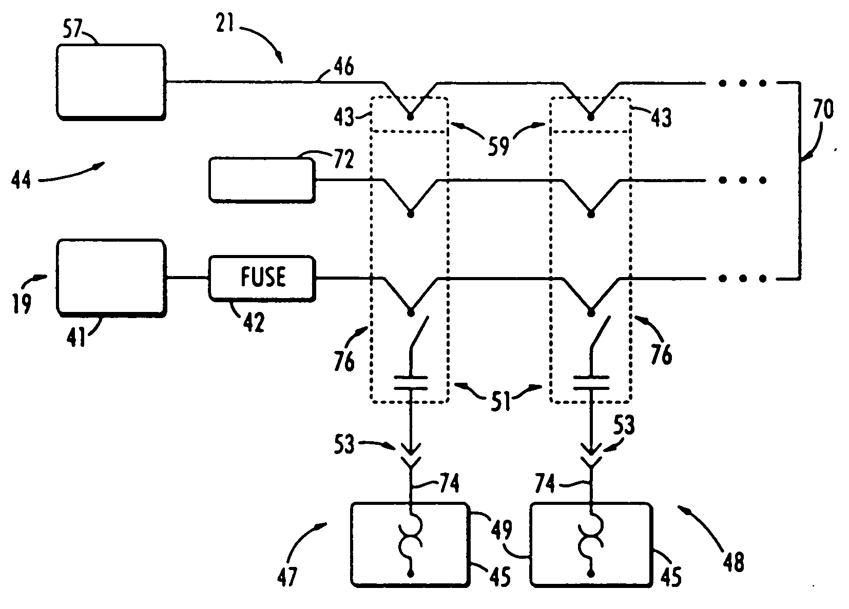 Decentralized control of motors