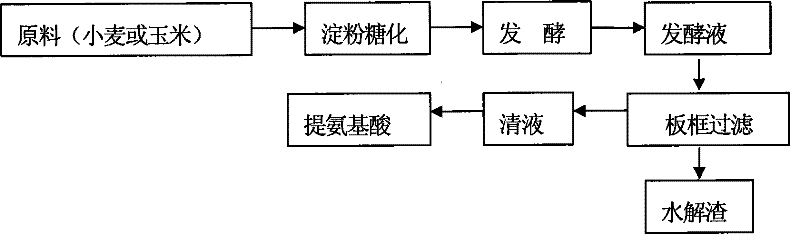 Production method of amino acid bio-organic fertilization fertilizer