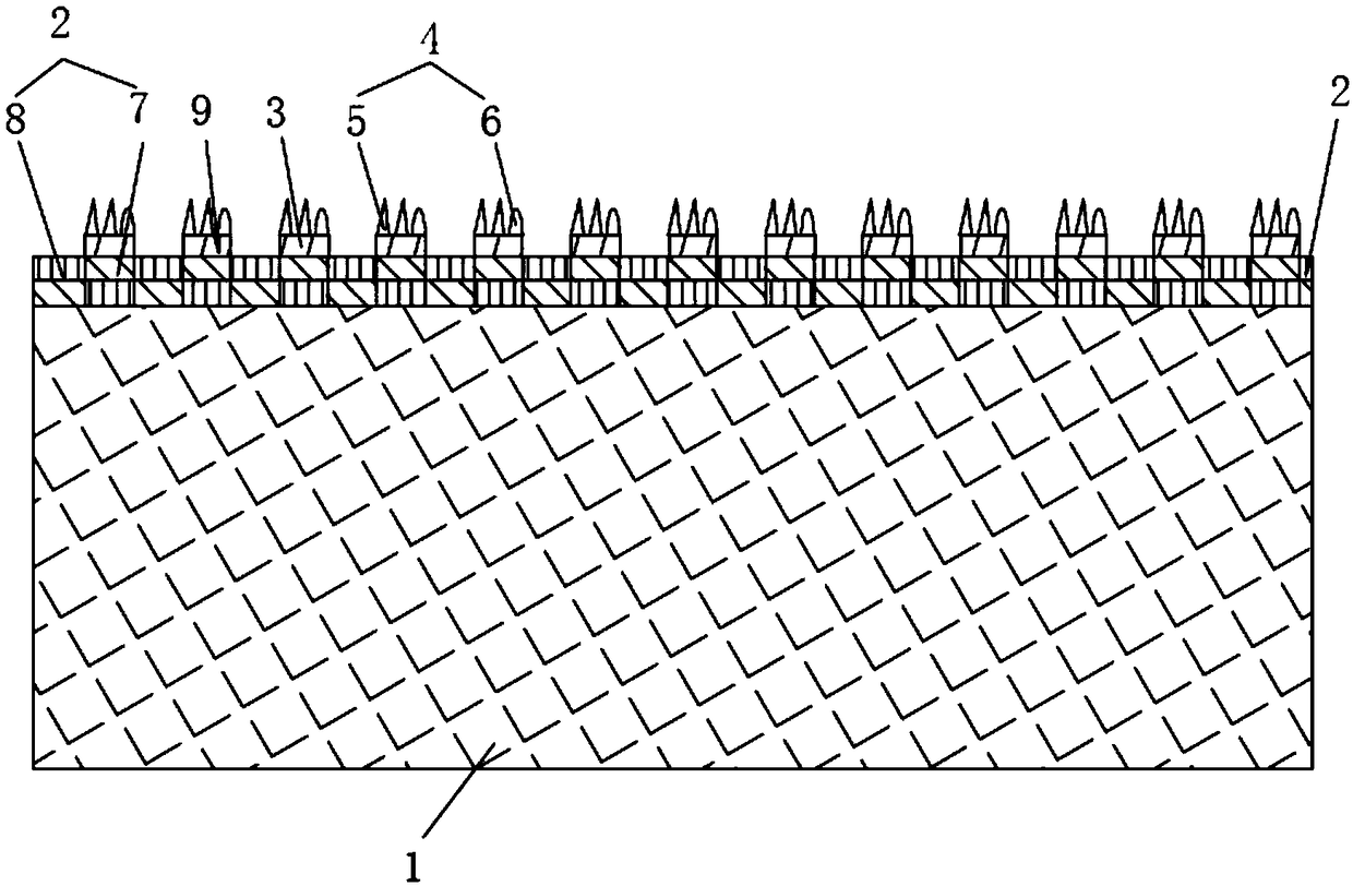 Fine polishing sponge and preparation method thereof