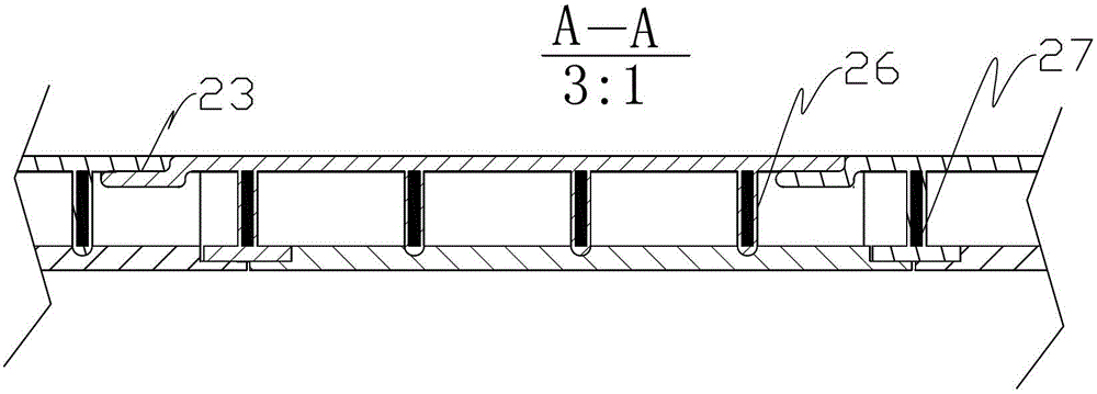 A kind of manufacturing method of double-flat-wall steel-plastic composite pipe