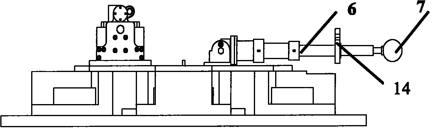 Experimental device for ground expansion of rocket-borne electronic extensible rod