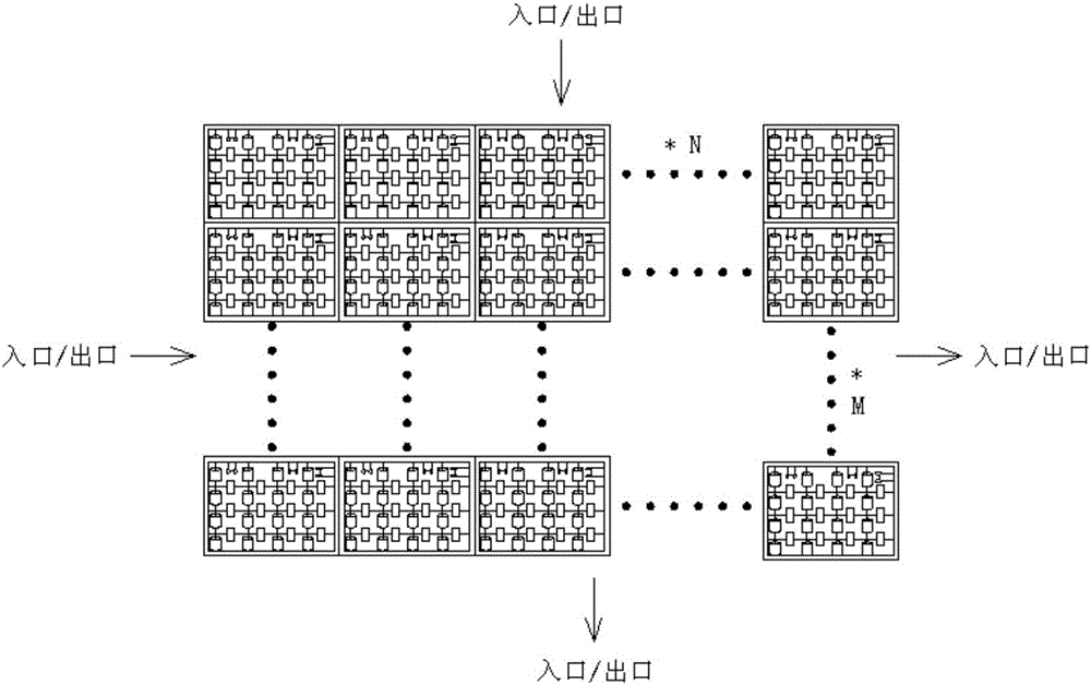 Array logistics automatic sorting equipment and working method thereof