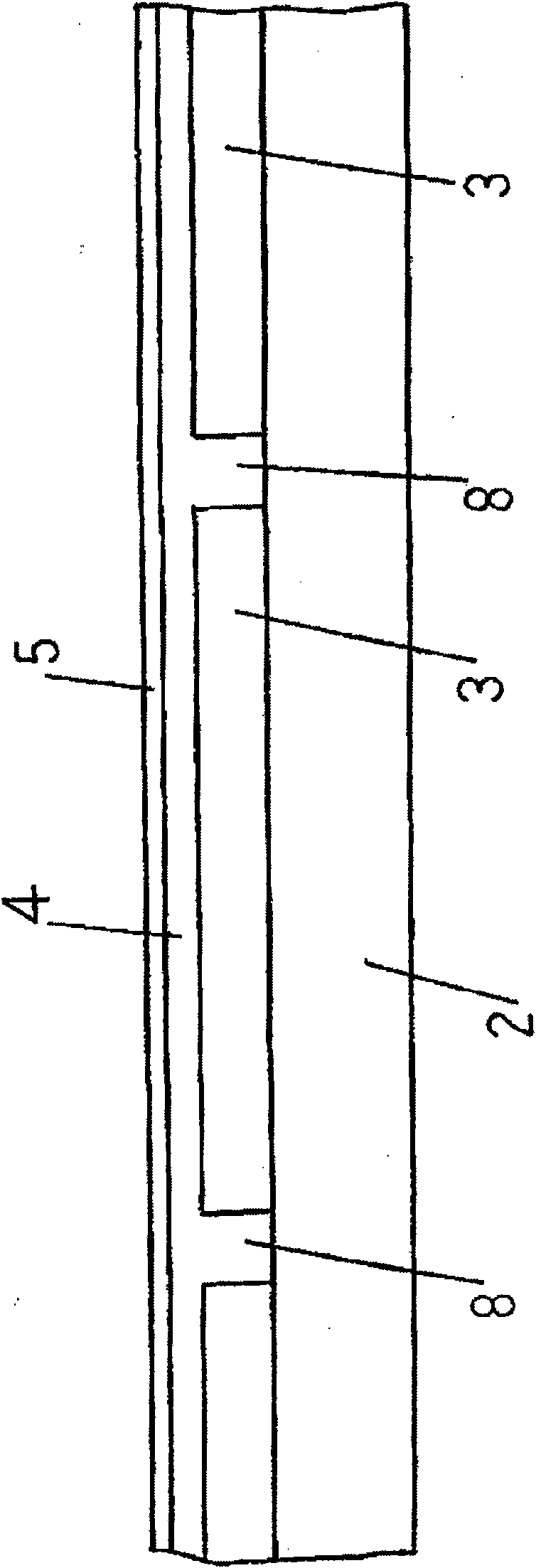 Integrated tandem-type thin film silicon solar cell module and method for manufacturing the same