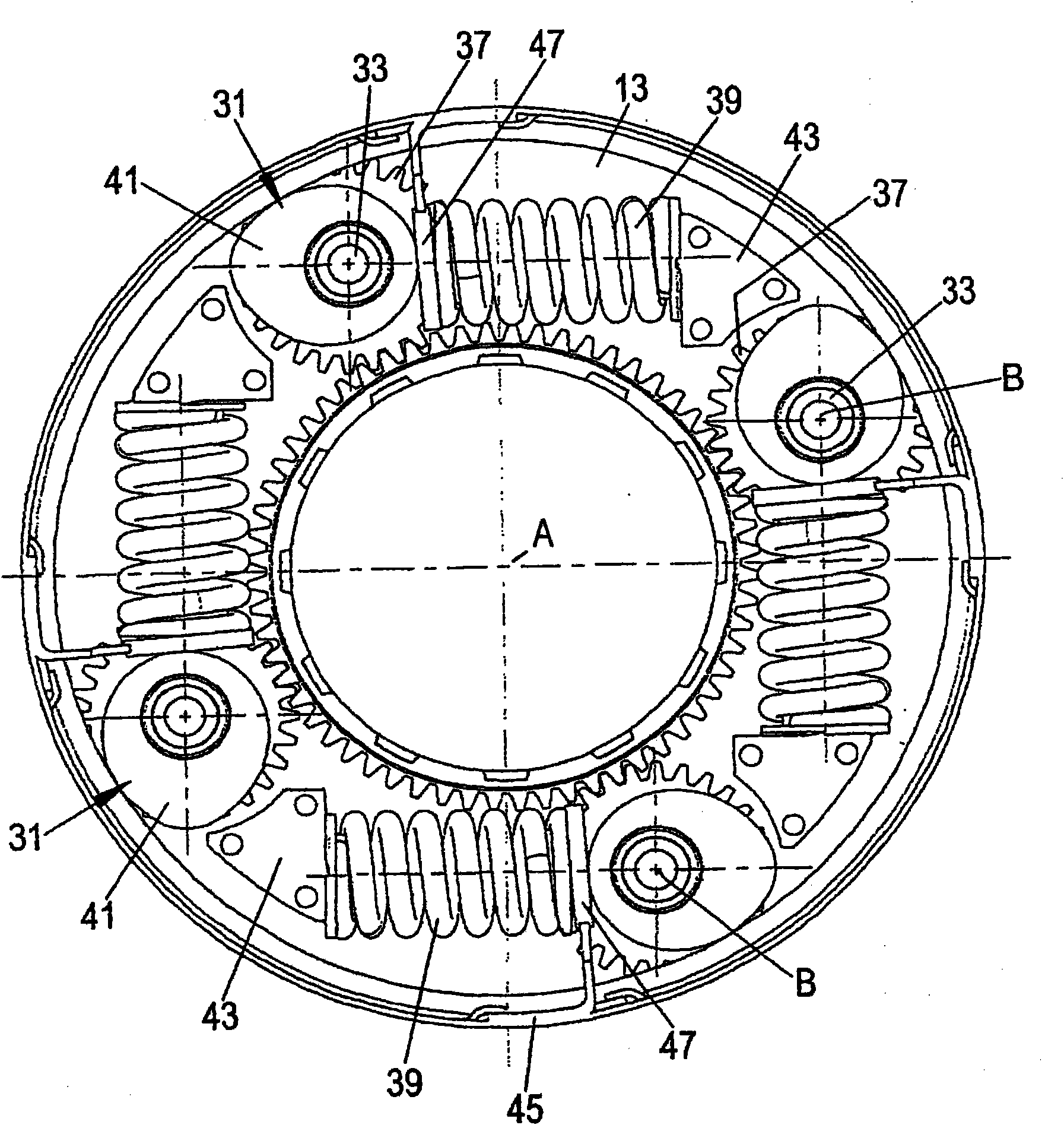 Dual-mass flywheel