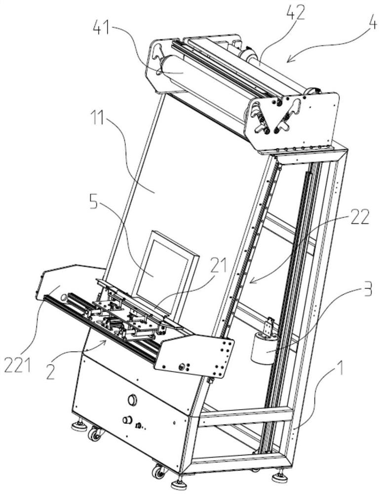 Leveling machine for silk-screen printing