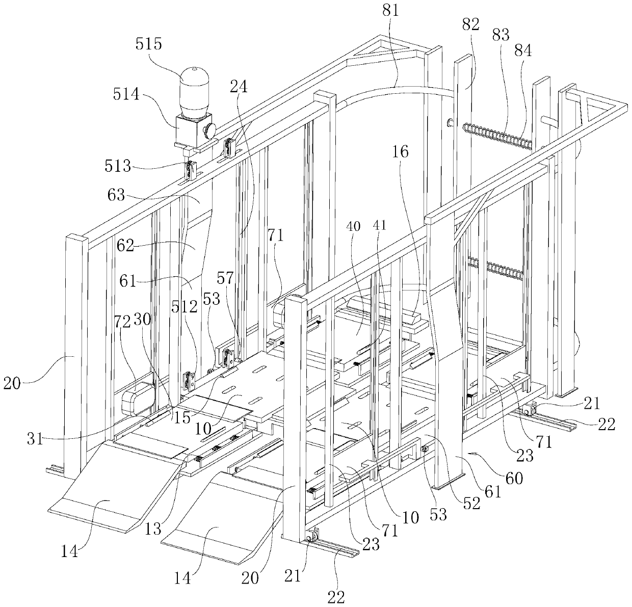 Method for parking a car in a small space