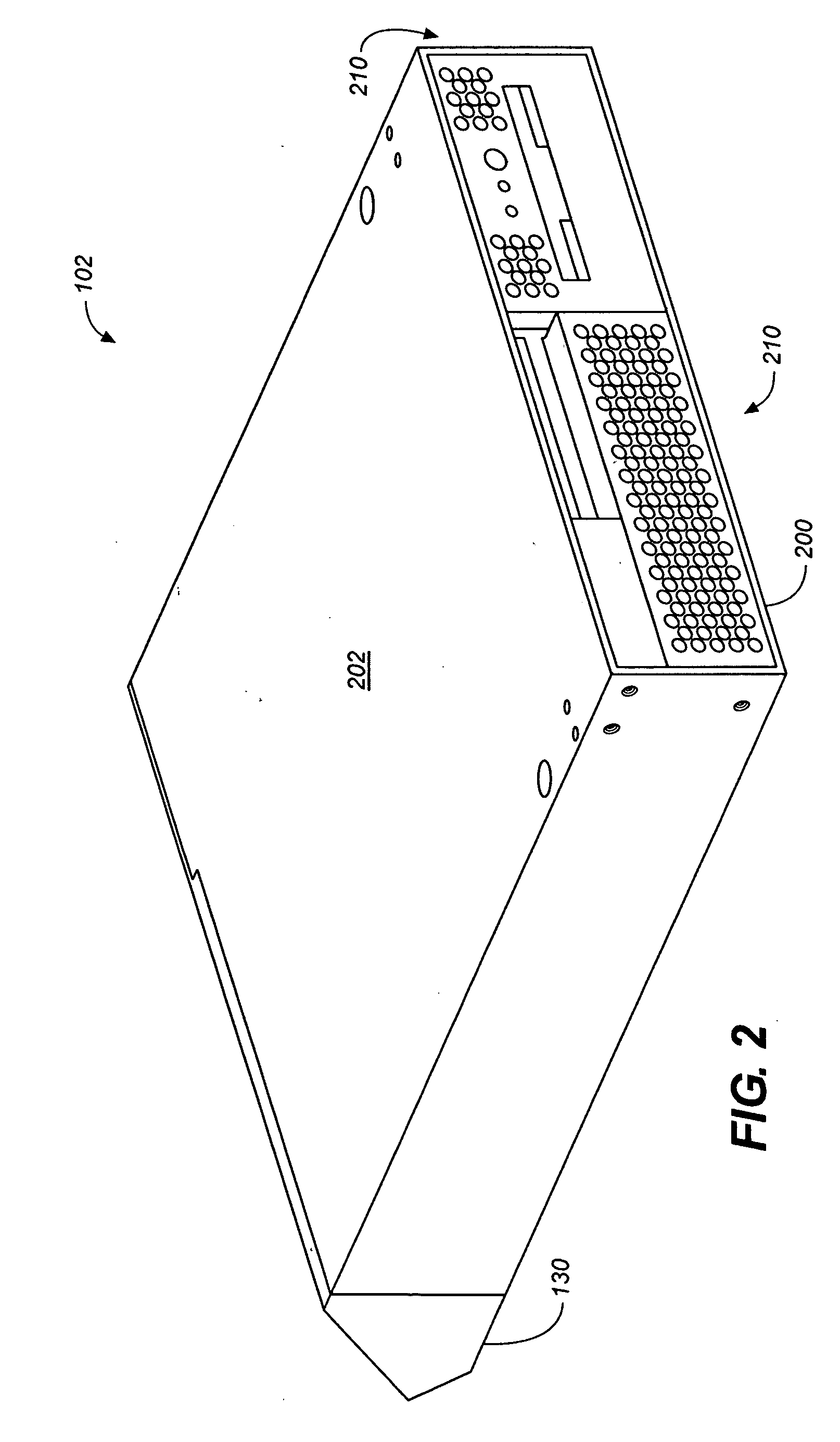 Directional fan assembly