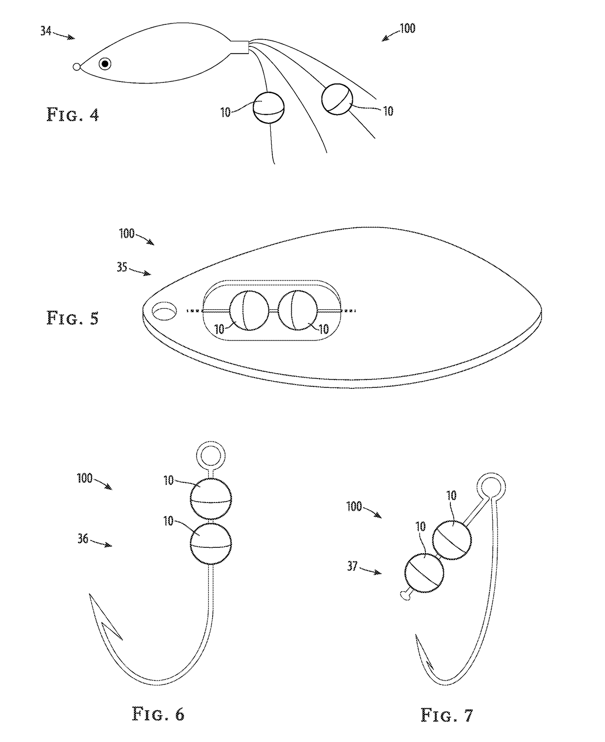 Fishing using sonic-visual stimulators method