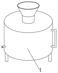 A high-efficiency and energy-saving straw powder drying device