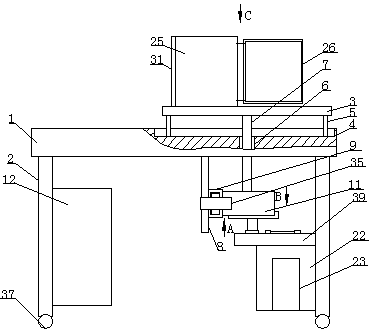 Multifunctional cardiovascular medicine department monitoring device