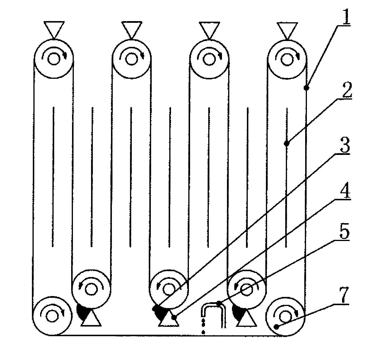 Polar plate of novel electrostatic dust-collection purifying equipment