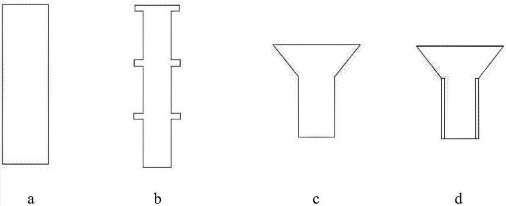 Preparation method of high temperature resistant ceramic matrix composite screw