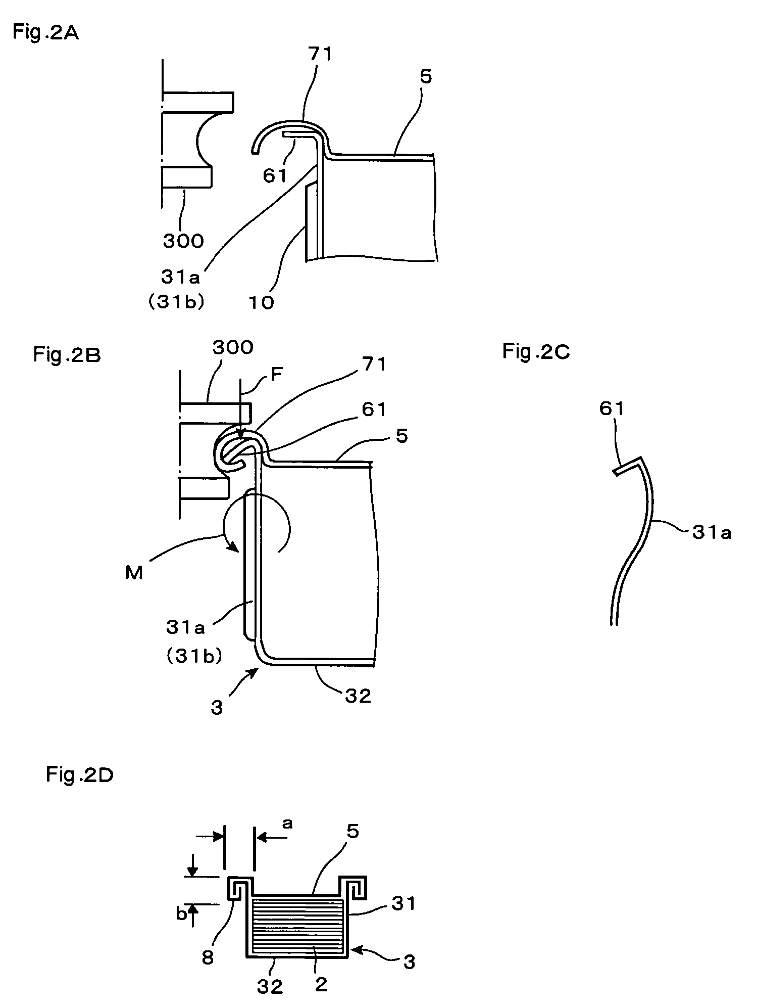 Battery outer case for receiving a flat battery pack joined by seam-rolling