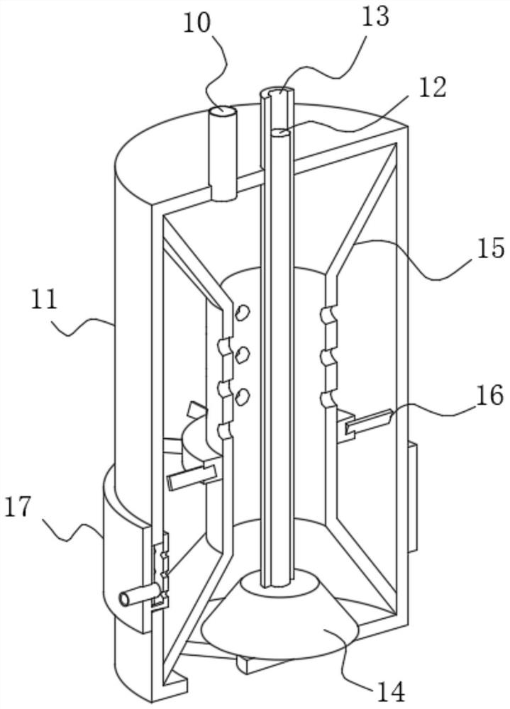 Ceramsite sand preheating discharging device and discharging preheating method