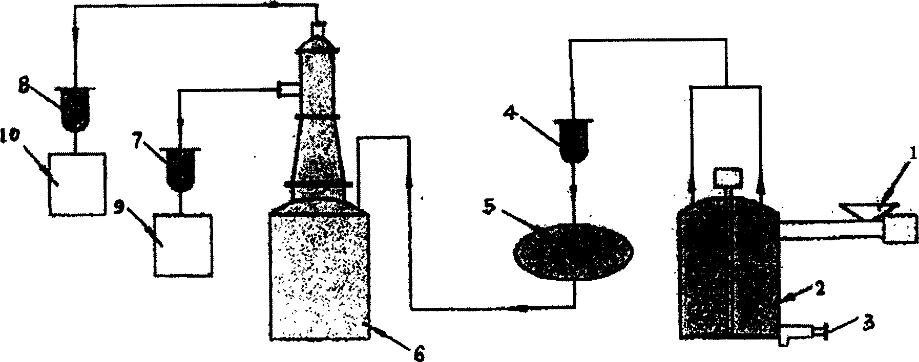 Method and device for producing fuel using waste plastics