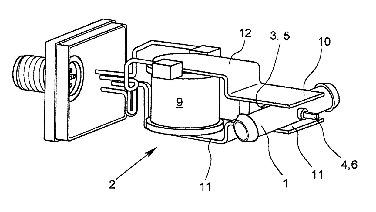 Magneto-inductive flow-measuring system